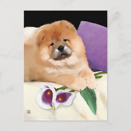 Carte postale de bouffe de heARTdog de CALLIE (Devant)