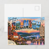 Carte postale de Branson Missouri (Devant / Derrière)