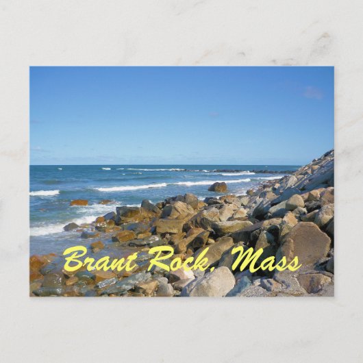 Carte postale de Brant Rock Massachusetts (Devant)