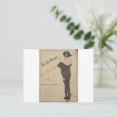 Carte Postale De Brown à Blonde par Raphael Kirchner (Debout devant)