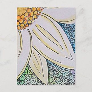 Carte postale de bruit de marguerite