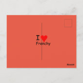 Carte postale de Bulldoge (Dos)