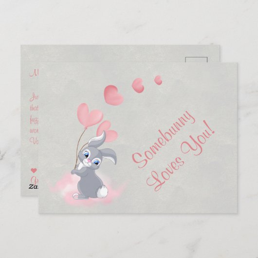 Carte postale de Bunny Valentine (Devant / Derrière)