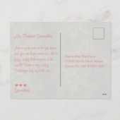 Carte postale de Bunny Valentine (Dos)