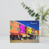 Carte postale de Burano (Debout devant)