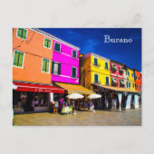 Carte postale de Burano (Devant)