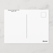 Carte postale de Burgess Falls (Dos)