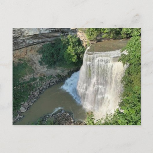 Carte postale de Burgess Falls (Devant)