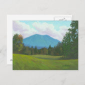 Carte postale de Burke Mountain, East Burke vermon (Devant / Derrière)