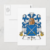 Carte Postale de Bus Family Crest (Devant / Derrière)