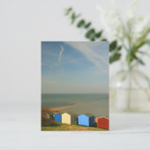 Carte postale de cabines de plage (Debout devant)