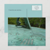 Carte postale de cadran de Sun (Devant / Derrière)