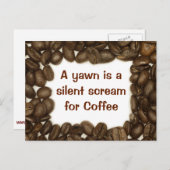 Carte postale de café (Devant / Derrière)