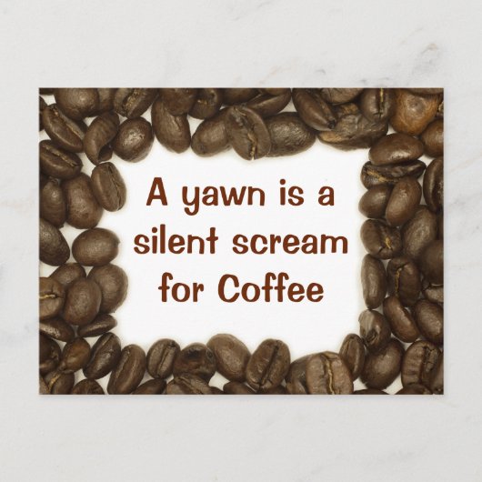 Carte postale de café (Devant)