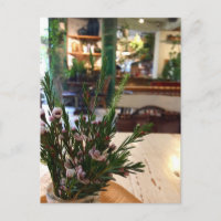 Carte postale de café coréen