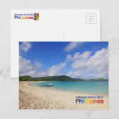 Carte postale de Calaguas Beach Bicol Philippines (Devant / Derrière)