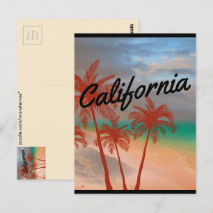 Carte postale de Californie