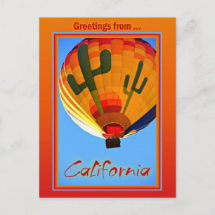 Carte postale de Californie