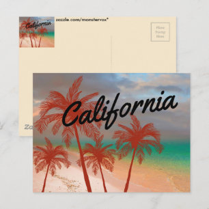 Carte postale de Californie