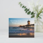 Carte postale de Californie (Debout devant)