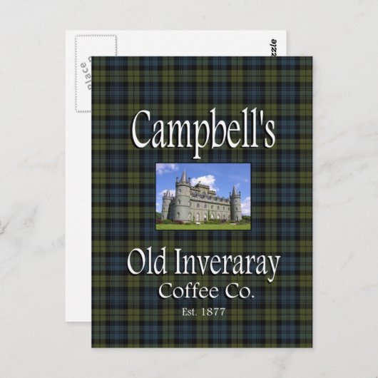Carte postale de Campbell's Old Inveraray Coffee C (Devant / Derrière)