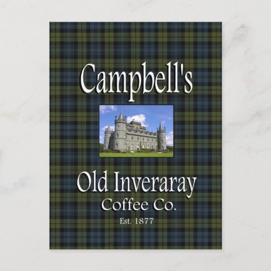 Carte postale de Campbell's Old Inveraray Coffee C (Devant)