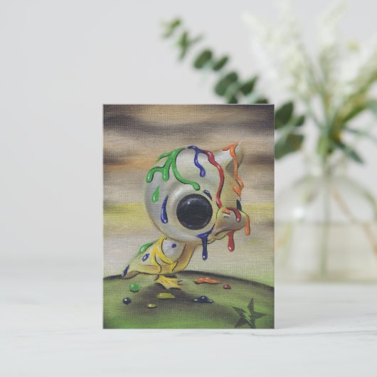 carte postale de canard moche (Debout devant)