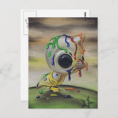 carte postale de canard moche (Devant / Derrière)