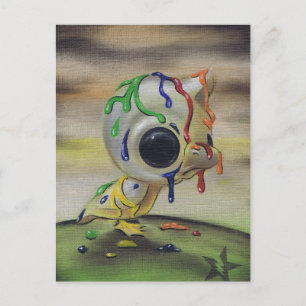 carte postale de canard moche