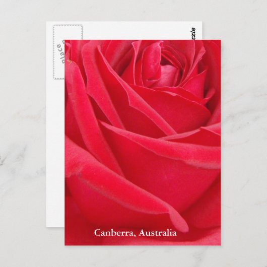 Carte postale de Canberra, Australie (Devant / Derrière)