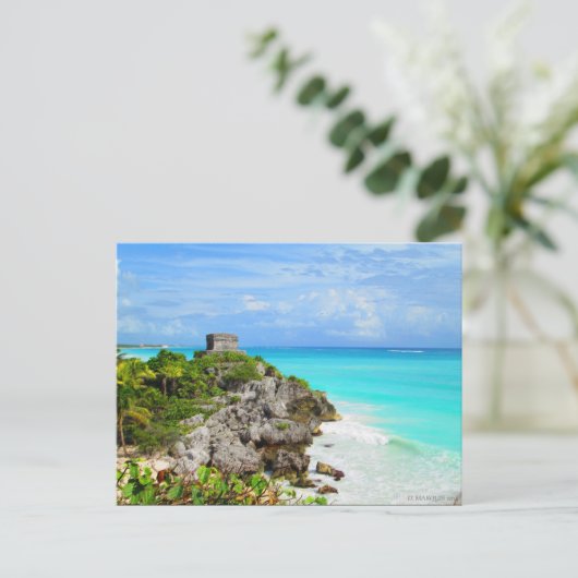 CARTE POSTALE DE CANCUN #8 (Debout devant)