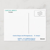 CARTE POSTALE DE CANCUN #8 (Dos)