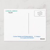 CARTE POSTALE DE CANCUN #8 (Dos)