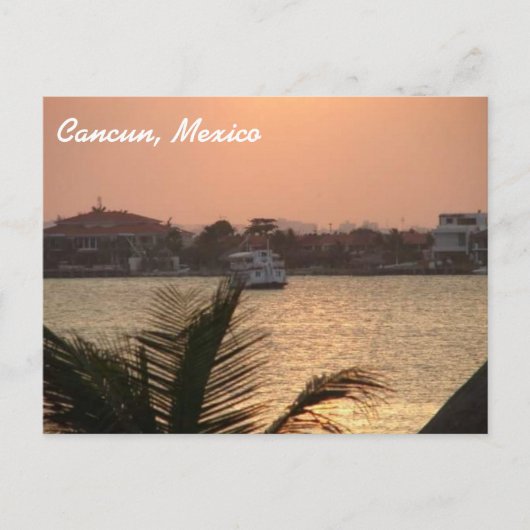 Carte postale de Cancun, Mexique (Devant)