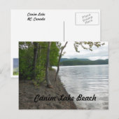 Carte postale de Canim Lake Beach (Devant / Derrière)