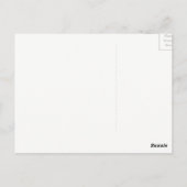 carte postale de Cappadoce (Dos)