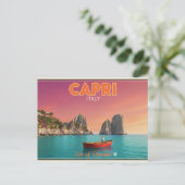 Carte postale de Capri, Italie (Debout devant)