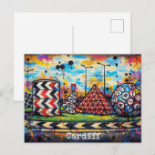 Carte postale de Cardiff (Devant / Derrière)