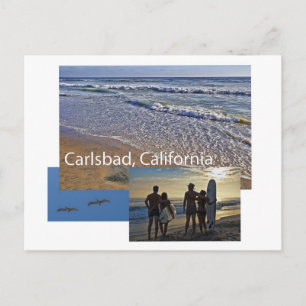 Carte postale de Carlsbad Californie