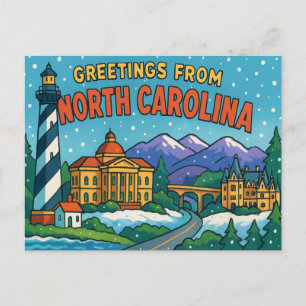 Carte postale de CAROLINE DU NORD
