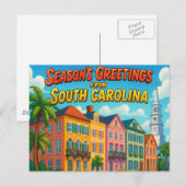 Carte postale de CAROLINE DU SUD (Devant / Derrière)