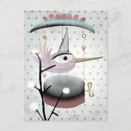 Carte postale de carrousel musical secret (Devant)