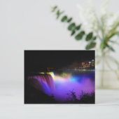 Carte postale de cascade colorée (Debout devant)