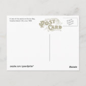 Carte postale de Catalina Island (Dos)