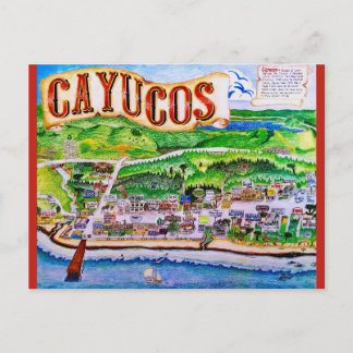 Carte postale de Cayucos Californie