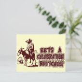 Carte postale de célébration de Cinco (Debout devant)