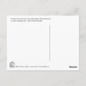 Carte postale de Cesky Krumlov (Dos)