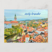 Carte postale de Český Krumlov, Tchéquie (Devant)
