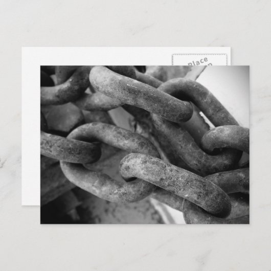 Carte postale de chaînes (Devant / Derrière)