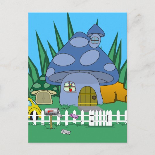 Carte postale de Chambre de champignon (Devant)